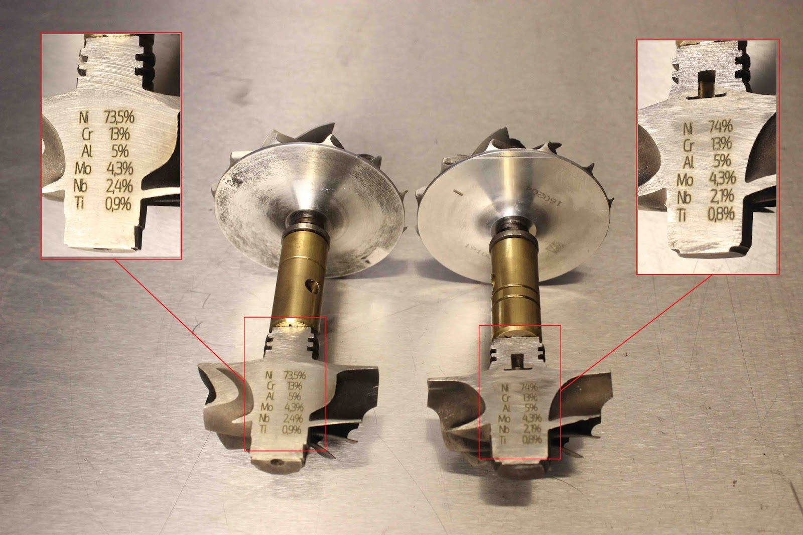 Comparison of Turbocentras and other aftermarket turbine shafts