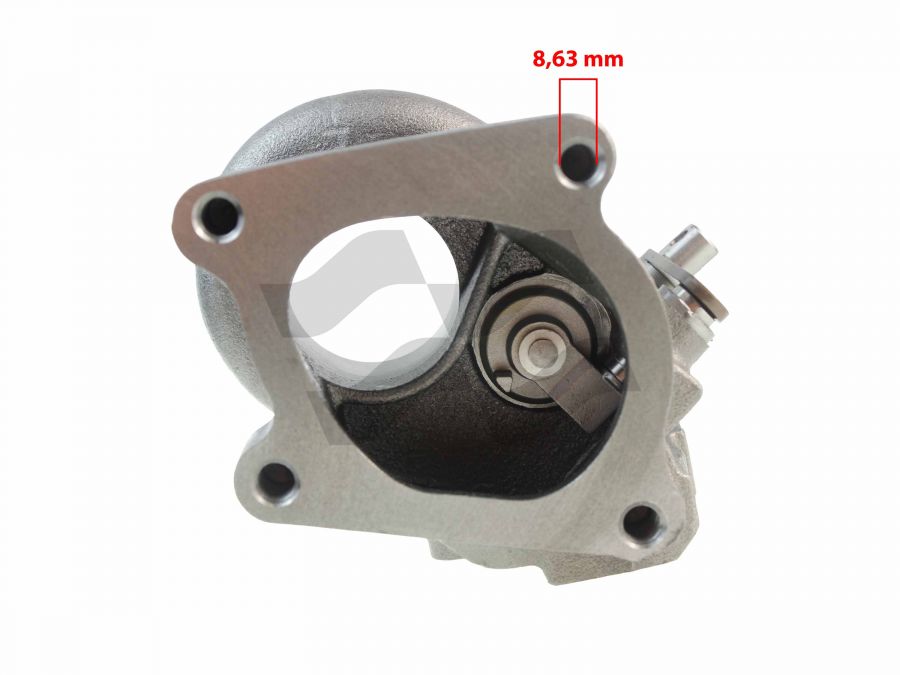 Turbine en fonte 53049700029 077145704K pour Audi RS6 4.2 V8 331kW 2002-2004 - Photo 2
