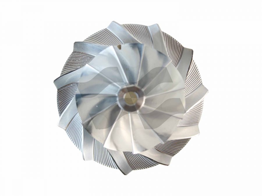 Compressor wheel for tuning BW-03-0175 39,30 / 56,08 11 blades for K03 K04 - Photo 2