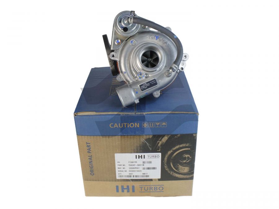Nowa turbosprężarka 9B011 17201-30080 Toyota Hiace 2.5 2KDFTV 70/86kW 2006-