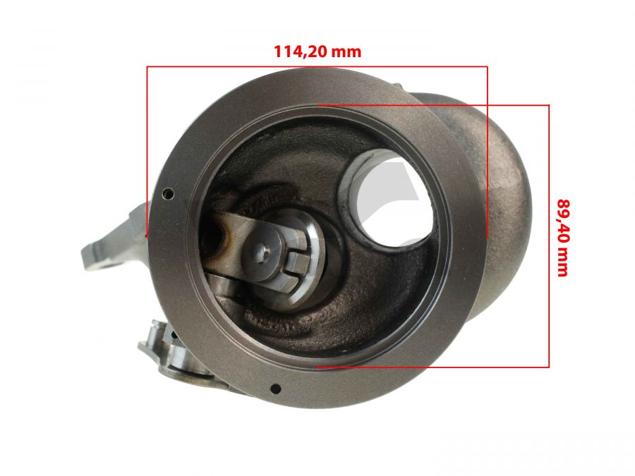 Obudowa żeliwna turbiny VB44 17201F4010B Toyota 3.4L V6 V35A-FTS 321kW 2022 - Photo 2