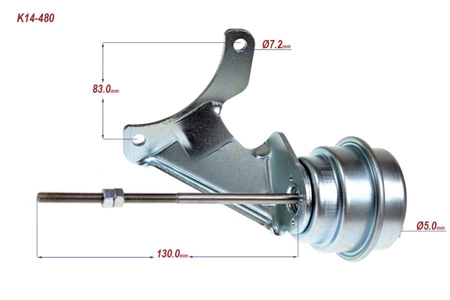 Turbocharger actuator 53149707018 VW T4 Transporter 2.5AJT - Photo 4