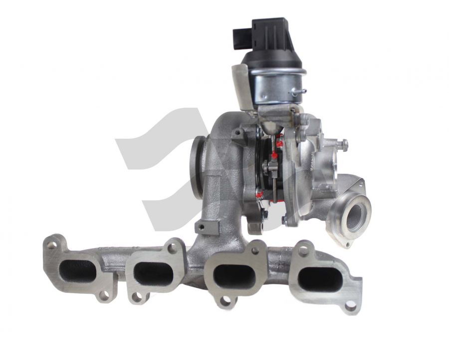 Regenerated Turbocharger for Volkswagen Sharan II 2.0 TDI CFFB 103kW 54409700021 - Photo 2