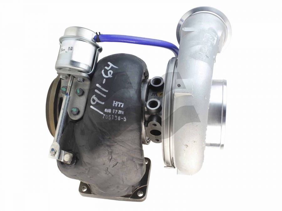 Nowa turbosprężarka 738163-1 23529051 Detroit Diesel 12.7L Series 60 2003- - Photo 5