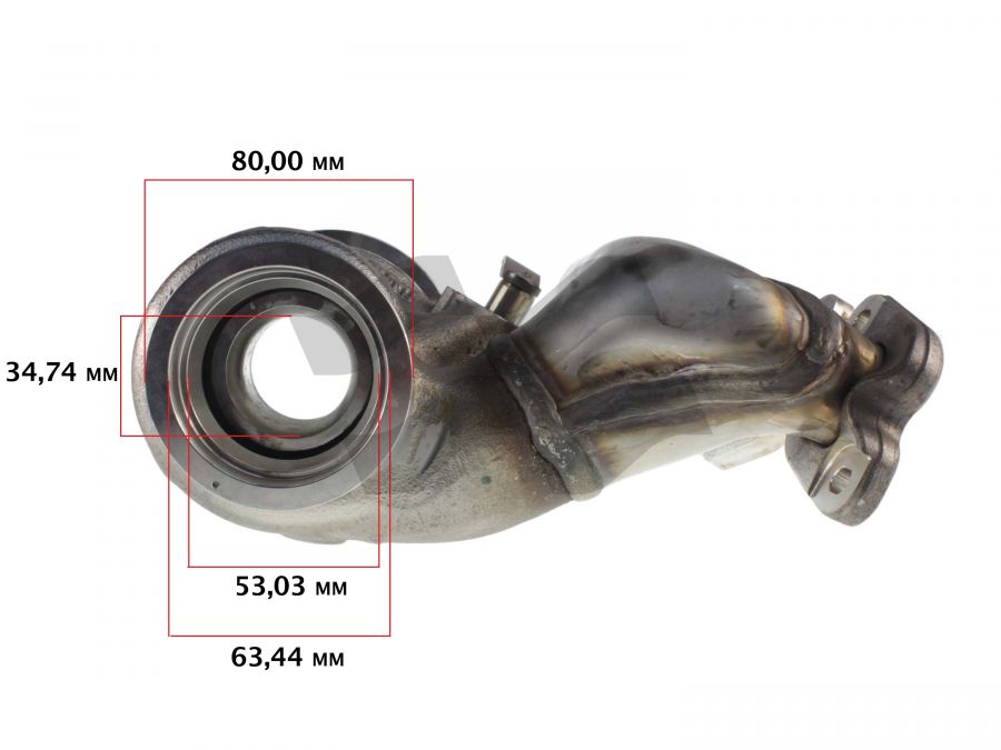 Turbine housing for A2740900780 / AL0072 Mercedes 2.0T CGI 115/135/155kW 2012 - Photo 6