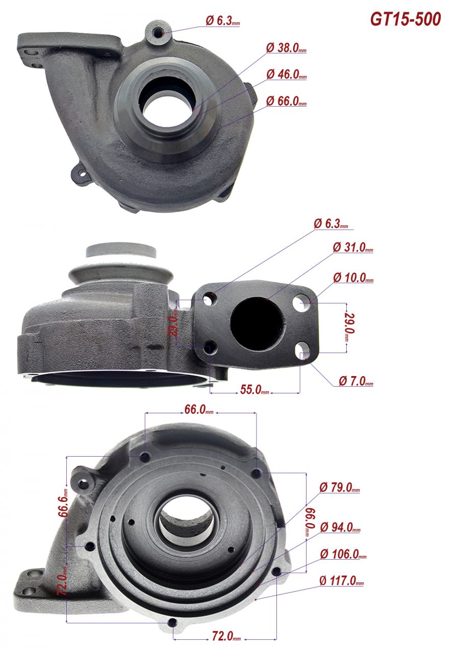 Turbine housing 1373584 PEUGEOT 308 1.6 HDi 109KM - Photo 7