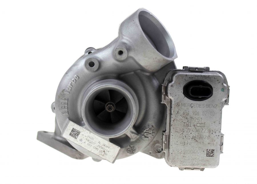 Turbosprężarka regenerowana VV20 dla Mercedes C 200 2.2L CDI 100kW A6510900086 - Photo 5