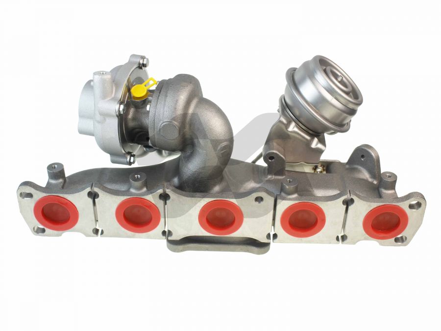 Новый турбокомпрессор 40010439 31293086 Volvo 2.4 D5 150 кВт 2009 года, запасная часть 53169700017 - Photo 4