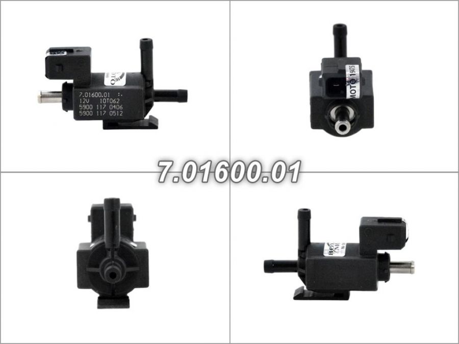 Клапан рециркуляции 7.01600.01 к 53049700059 Opel 2.0 Z20LET 140kW 2000-