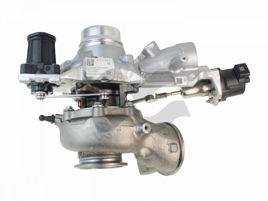 New 847106308 17459700052 Turbocharger for the BMW 2.0 Bi-Turbo (G30 / G32) - Photo 4