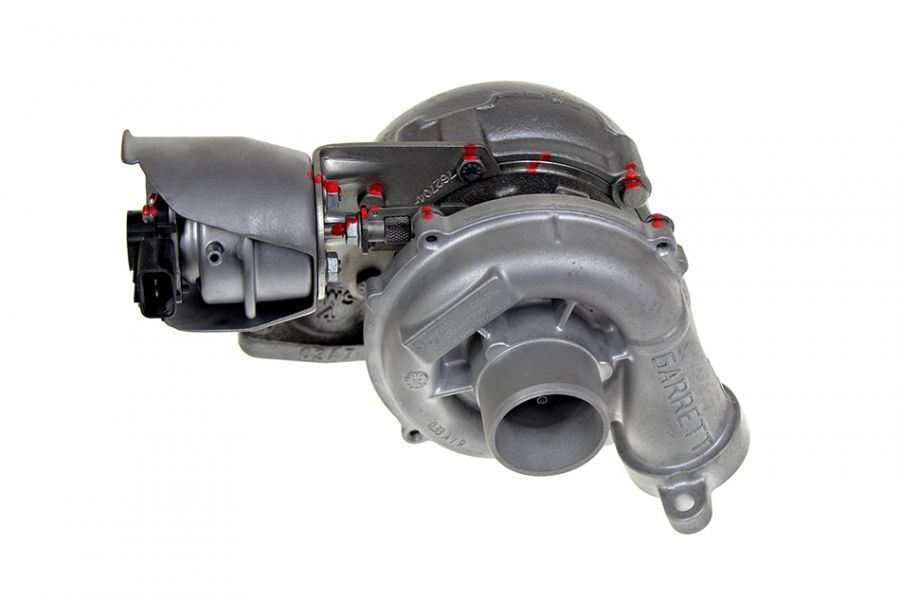 Remanufactured turbocharger 762328 CITROEN C3 1.6 HDiF 110 DV6TED4 - Photo 7
