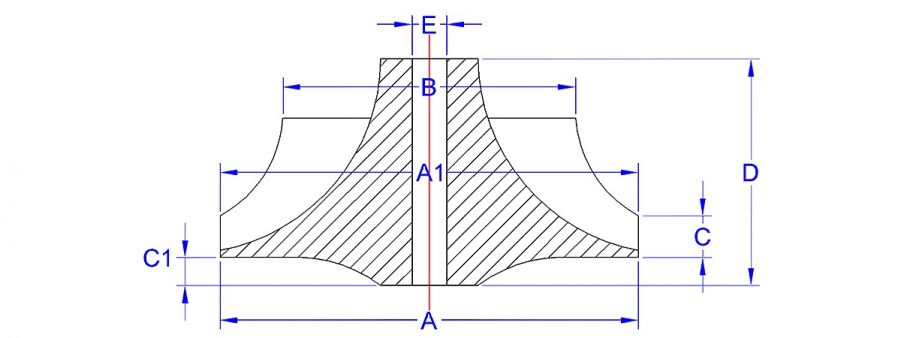 Compressor wheel 3523294