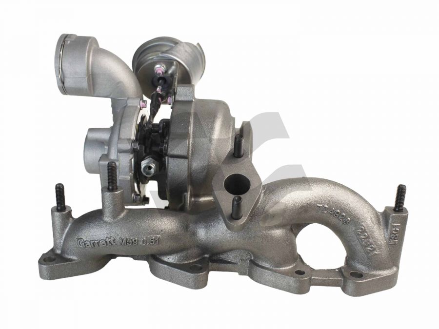 Turbo nach Werksüberholung 03G253010J 724930-10 Audi A3 2.0 TDI BKD 101KW 2003- - Photo 3