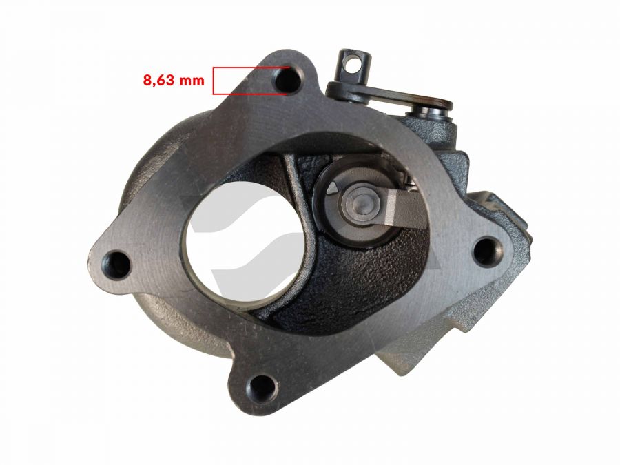 Корпус турбины 53049700028 077145703P Audi RS 6 4.2L V8 331kW 2002- - Photo 4