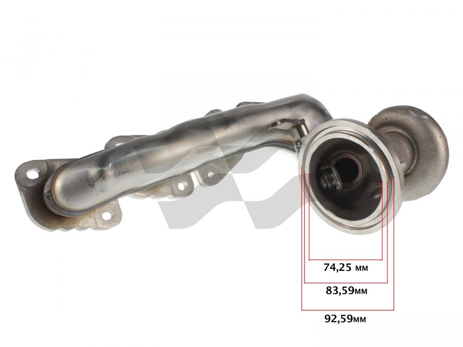 Żeliwo turbiny do A2740900780 / AL0072 Mercedes 2.0T CGI 115/135/155kW 2012 - Photo 4