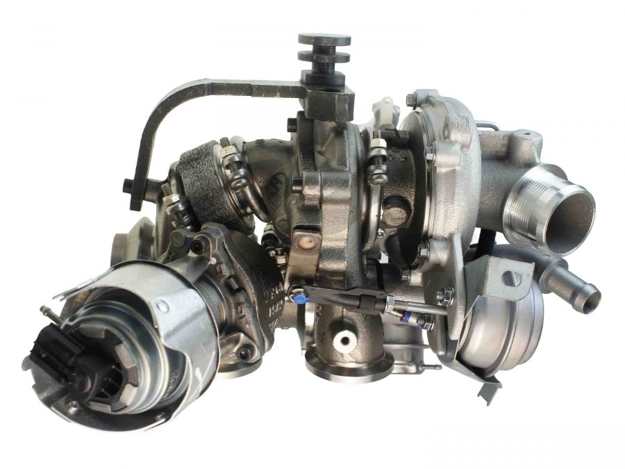 Nowe bi-turbo 778088-0001 9686782580 Citroen 2.2 HDi DW12B 125kW 2006-2008 - Photo 6