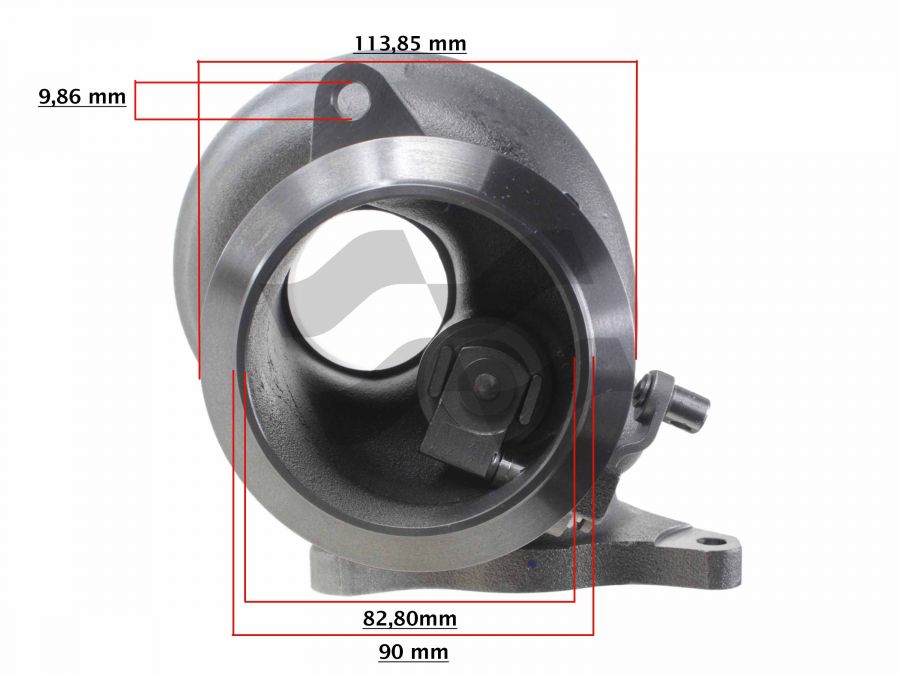 Turbine housing A1330900280 Mercedes 2.0 M133.980 45 AMG  265kW 2013  18559700002 - Photo 3