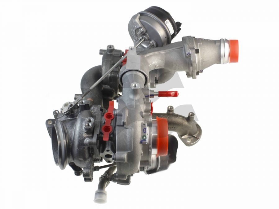 Bi-turbo après remise à neuf en usine KB3Q9G438AB 10009700440 Ford Ranger 2.0L EcoBlue 157kW 2018– - Photo 5