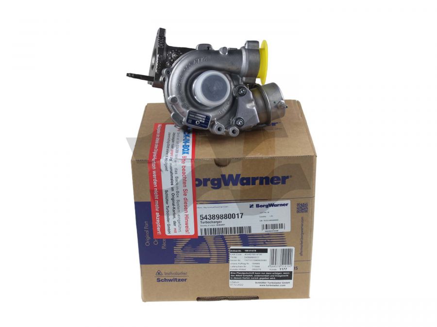 New turbocharger 144115874R for Renault Megane/Scenic III 1.6DCI R9M 96kW 2011