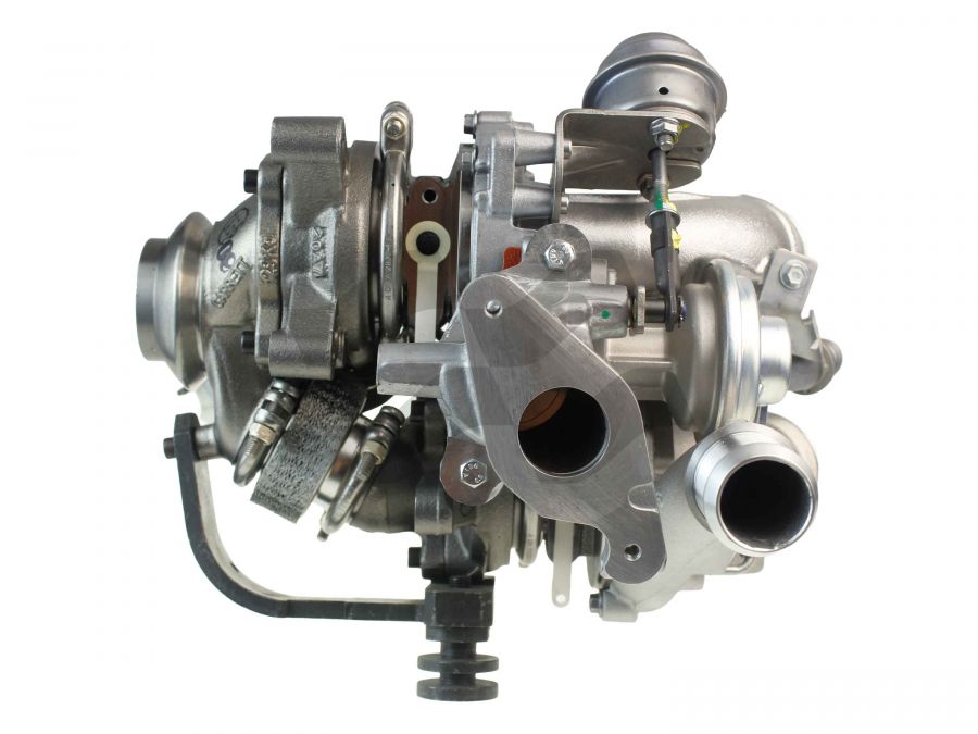 Nowe bi-turbo 778088-0001 9686782580 Citroen 2.2 HDi DW12B 125kW 2006-2008 - Photo 3