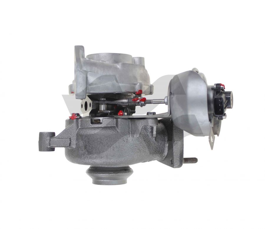 Regenerated turbocharger 756047-0001 Peugeot / Citroen 2.0L HDi DW10BTED4 103kW - Photo 3