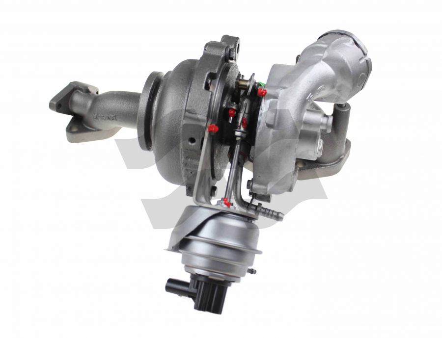 Remanufactured turbocharger 757042-5001RS VW JETTA V 2.0 TDI 125kW 03G253010A - Photo 3