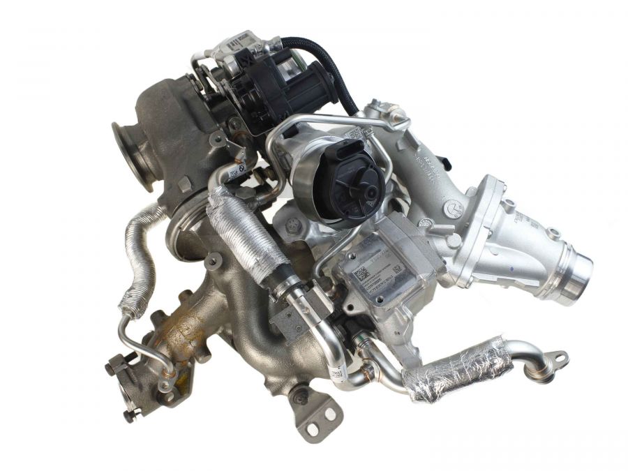 Neuer Bi-Turbo 1165988597607 17459700037/41319700005 BMW 2.0L B47D20B - Photo 2