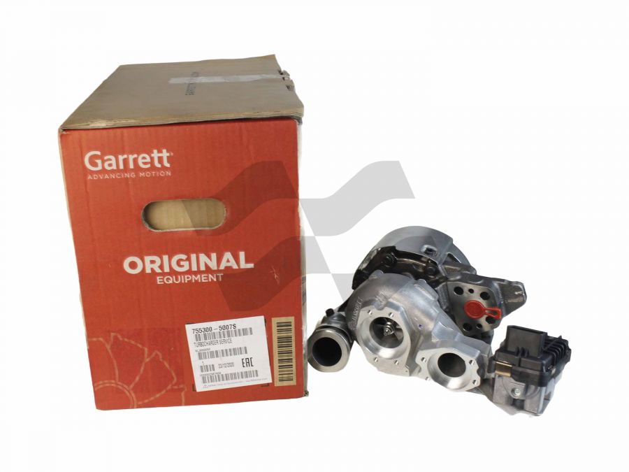 Turbocharger 07Z145702J 755300-0001 VW Touareg 5.0L V10 TDi 220kW 2003 - Photo 5