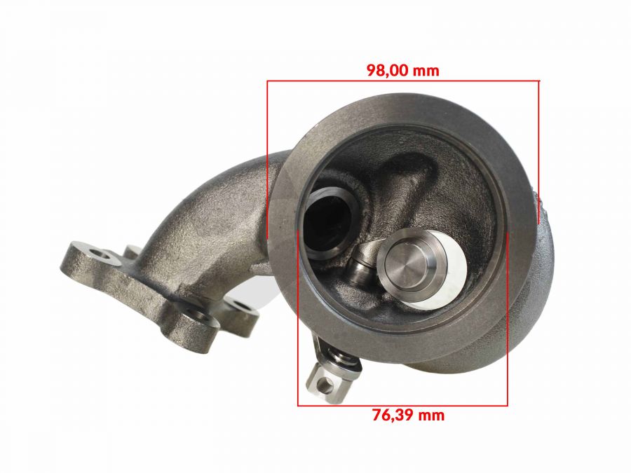Корпус турбины 55515934 662576367 Opel Astra K 1.2L F12SHL 81kW 2019 - - Photo 4