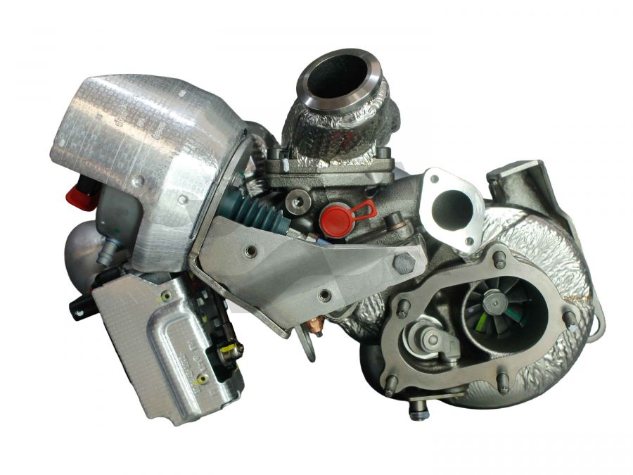 New org. bi-turbo 805713-0009 059145061L AUDI A6 3.0 TDI CGQB 221KW 2011- - Photo 3
