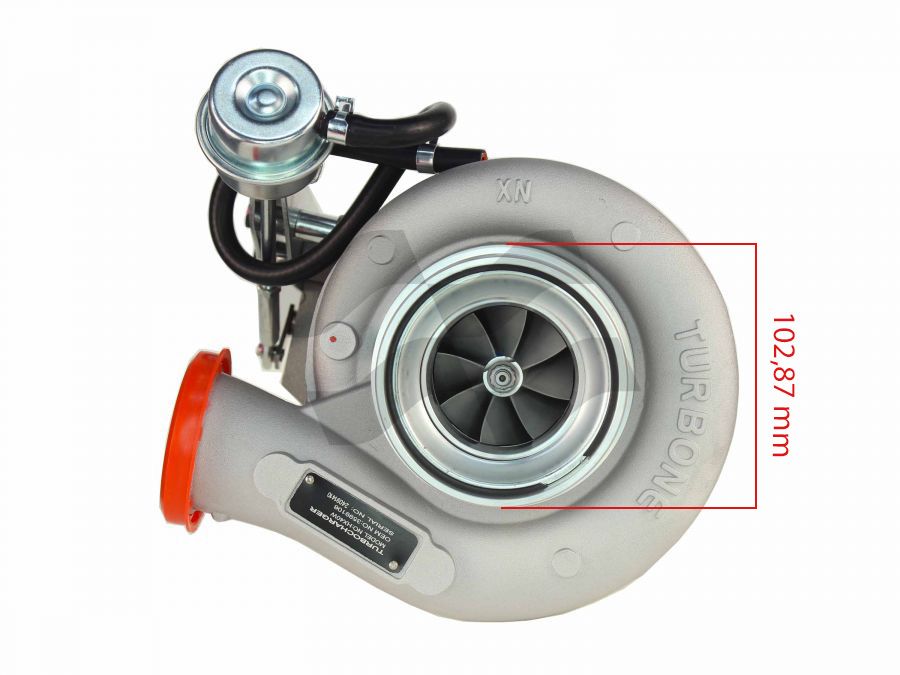 New turbocharger 4089740 (replacement) Cummins Industrial 8.3L 6CTAA 170kW 3599106 - Photo 5