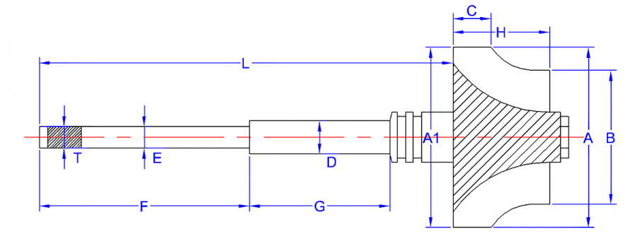 Shaft and wheel for 3769718