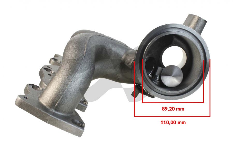 Turbine housing 31411023 53039700413 Volvo B4204T 90/140/184kW 2013- - Photo 6