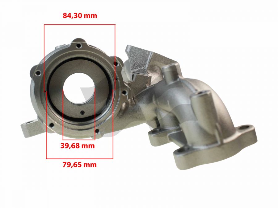 Auspuffkrümmer der Turbine 03G253010C 54399900058 VW T5 1,9 l TDI 75 kW 2005 - Photo 4