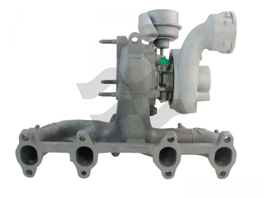 Remanufactured turbo 03G253010E Seat Alhambra 2.0L TDI BRT/BVH 103kW 2005- - Photo 5