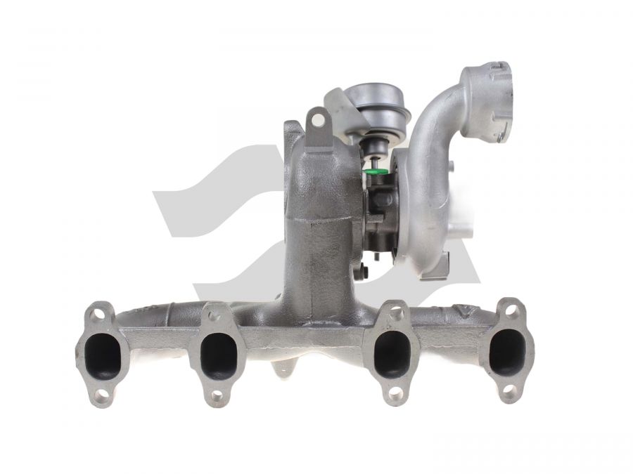 Regenerated Turbocharger Ford Galaxy 1.9L TDI BTB 110kW 038253019H - Photo 4