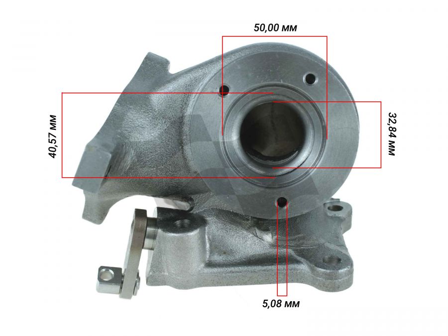 Turbine housing for 6510900080 Mercedes OM651DE22LA 2.2L 125kW 2009- - Photo 4