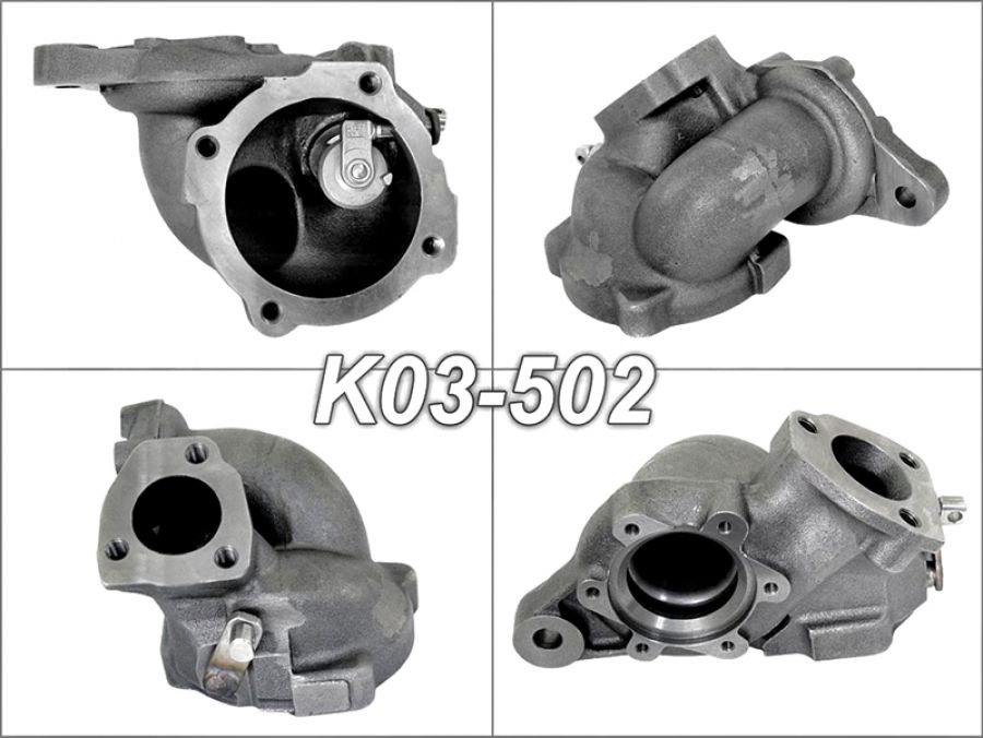 Turbine housing for  AUDI A4 1.8T APU 110kW 150KM K03-052 - Photo 9