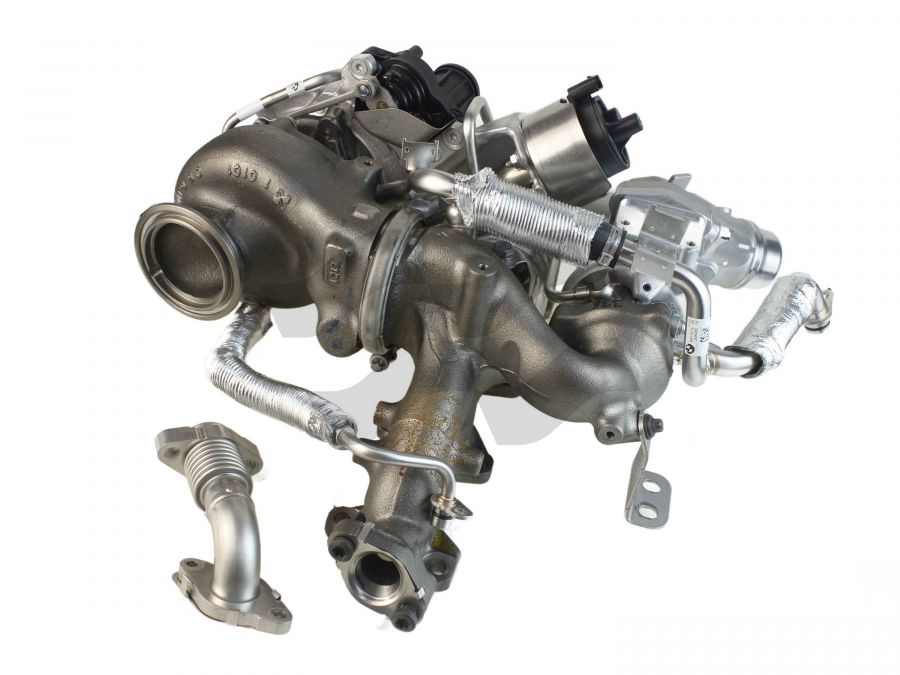 Neuer Bi-Turbo 1165988597607 17459700037/41319700005 BMW 2.0L B47D20B - Photo 5