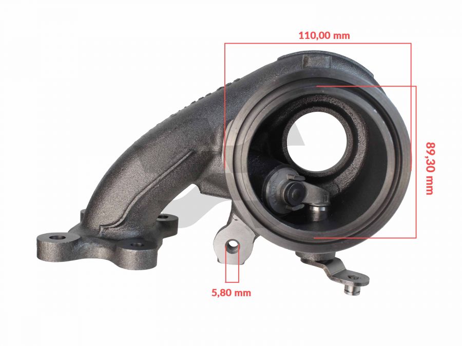 Turbine housing for 53039700631 32339971 Volvo XC40 2.0L B420T2 187KW 2021- - Photo 5