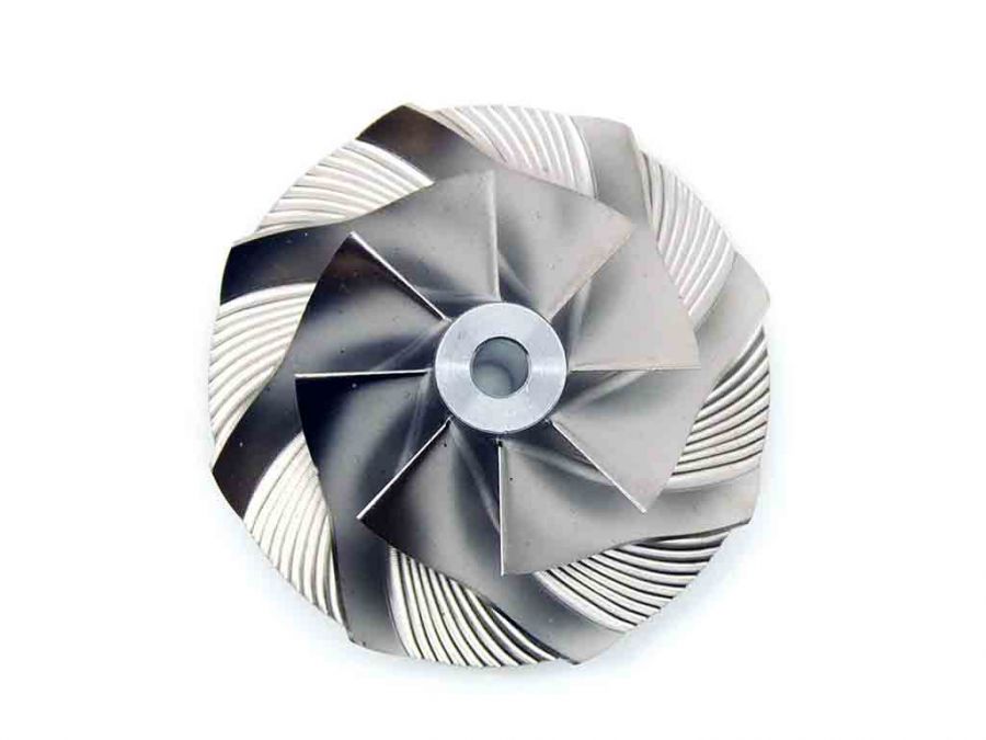 Compressor wheel CNC titanium 813860-0001 - Photo 3