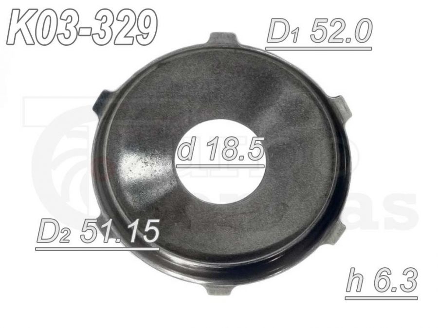 Heat shield BW-05-0024 for 06F145702C