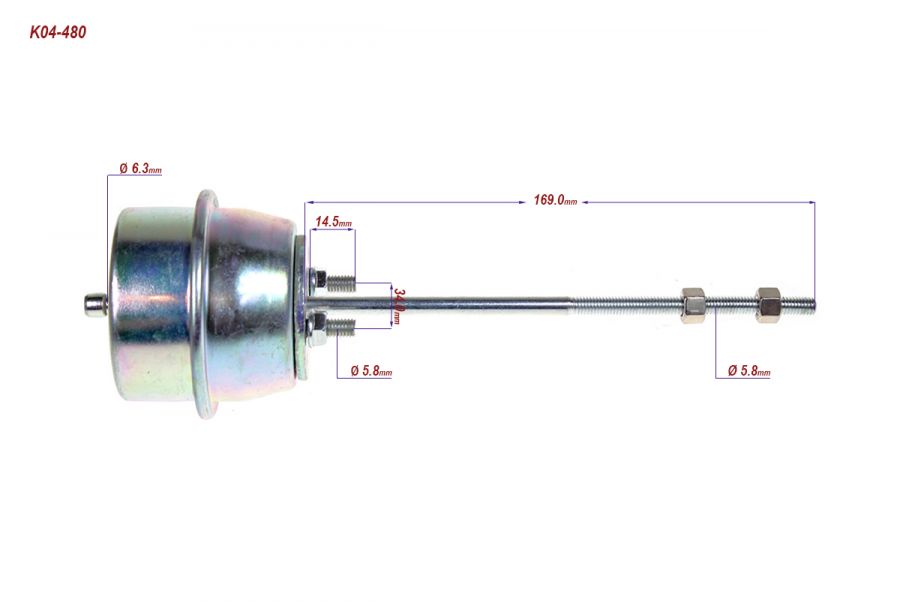 ZAWÓR TURBOSPRĘŻARKI 53049700057 MERCEDES SPRINTER II 215 315 415 515CDI 2.2CDI OM646 DE22LA - Photo 4