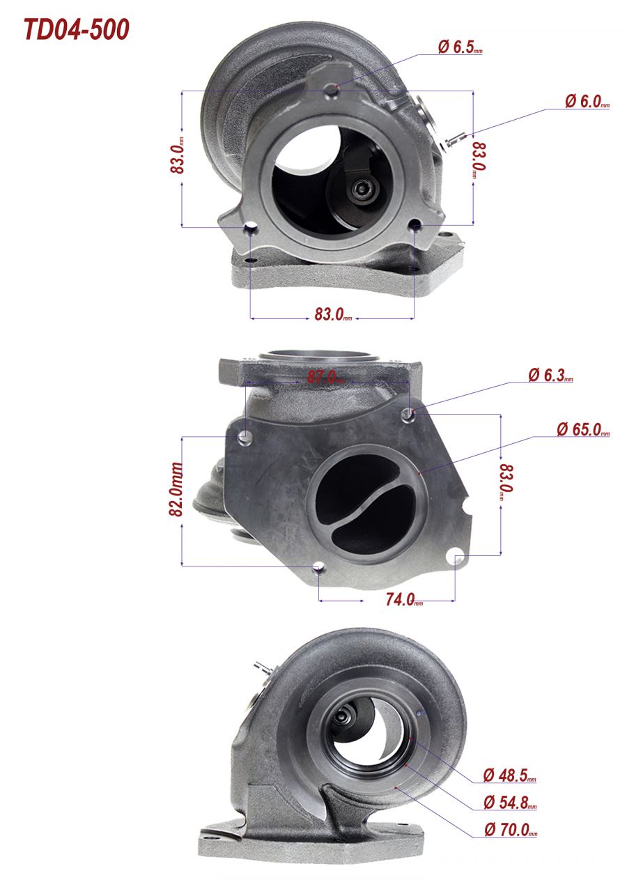 Turbine housing 49377-07311 LAGUNA ESPACE 2.0T 120kW - Photo 6