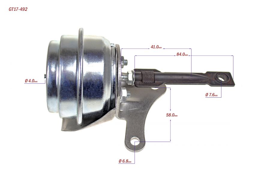 Turbocharger actoator 720931-5003S CALIFORNIA 2.5 120KW - Photo 4