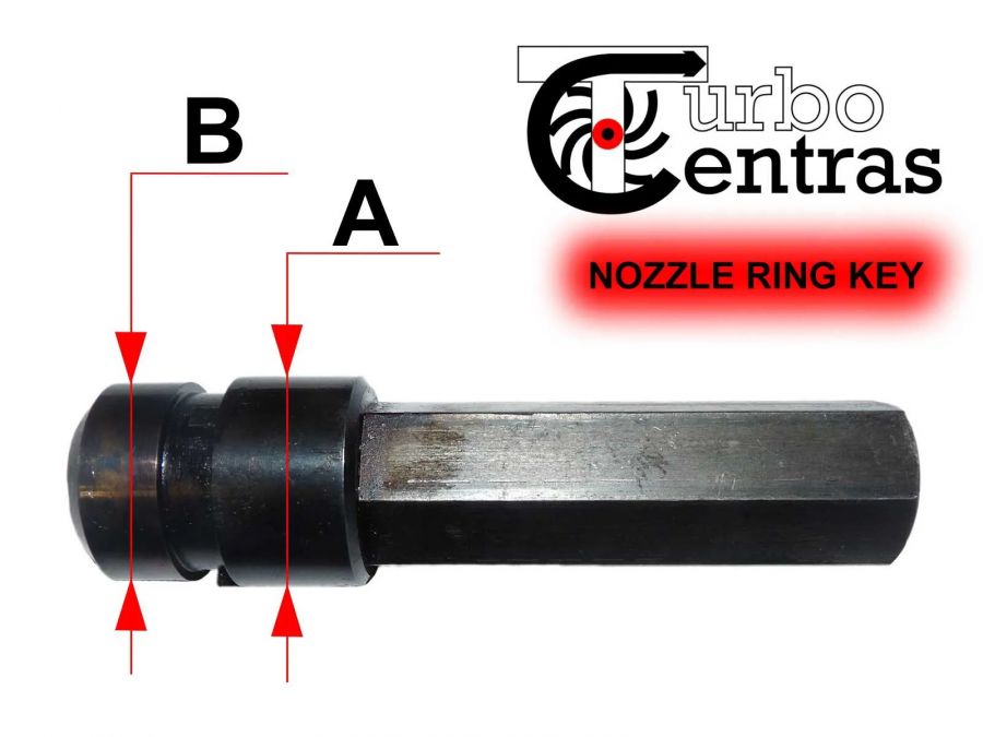 Nozzle ring key (39,8/38,1  mm) - Photo 3