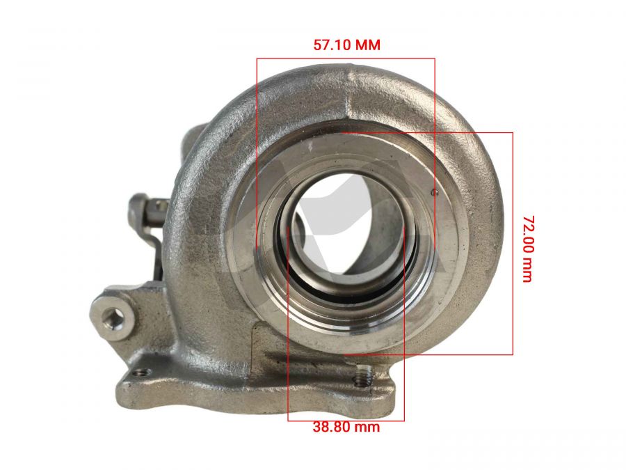 Turbine housing 9807149780 53039700383 Peugeot 1.6L EP6CDT, EP6FDT 120kW 2013