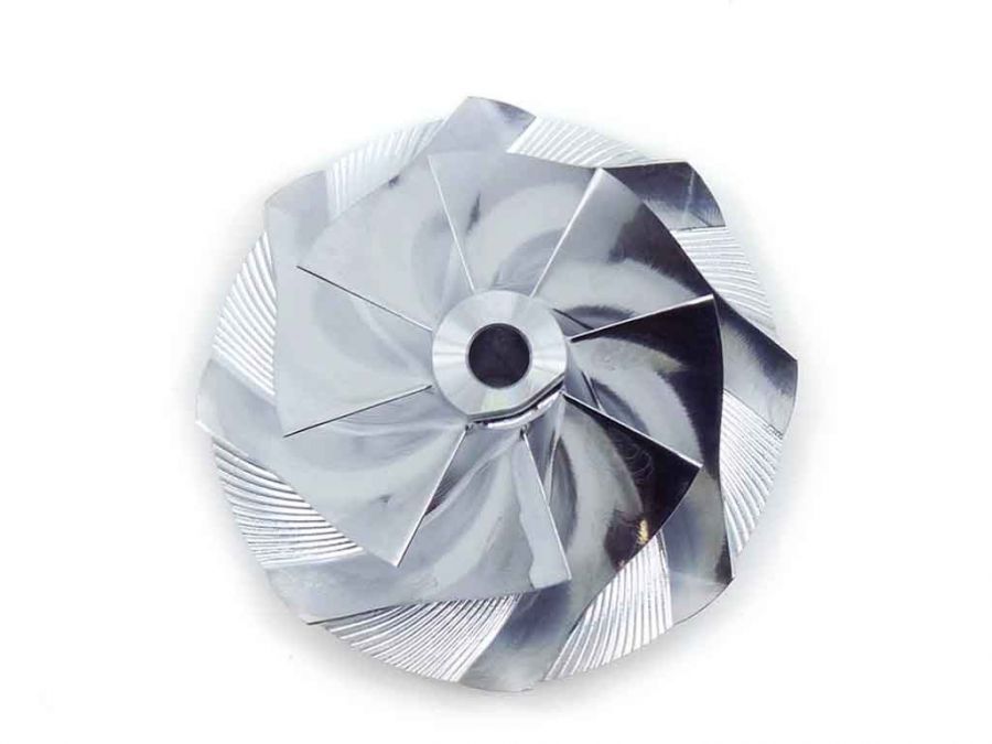 Compressor wheel 814883-0001 CNC (reverse rotation) - Photo 3 Compressor wheel 814883-0001 CNC (reverse rotation) - Photo 3