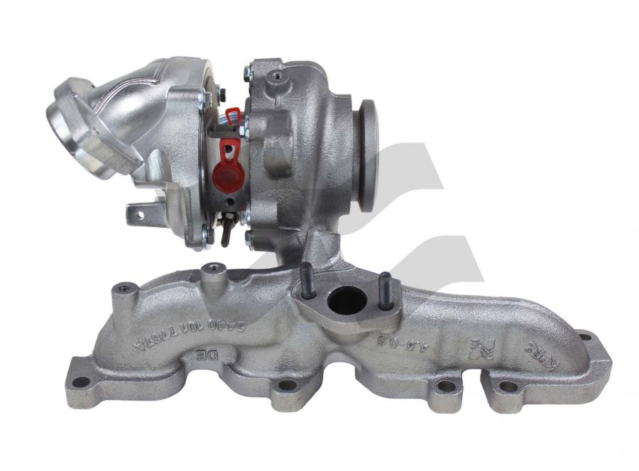 Regenerated Turbocharger for Volkswagen Sharan II 2.0 TDI CFFB 103kW 54409700021 - Photo 5